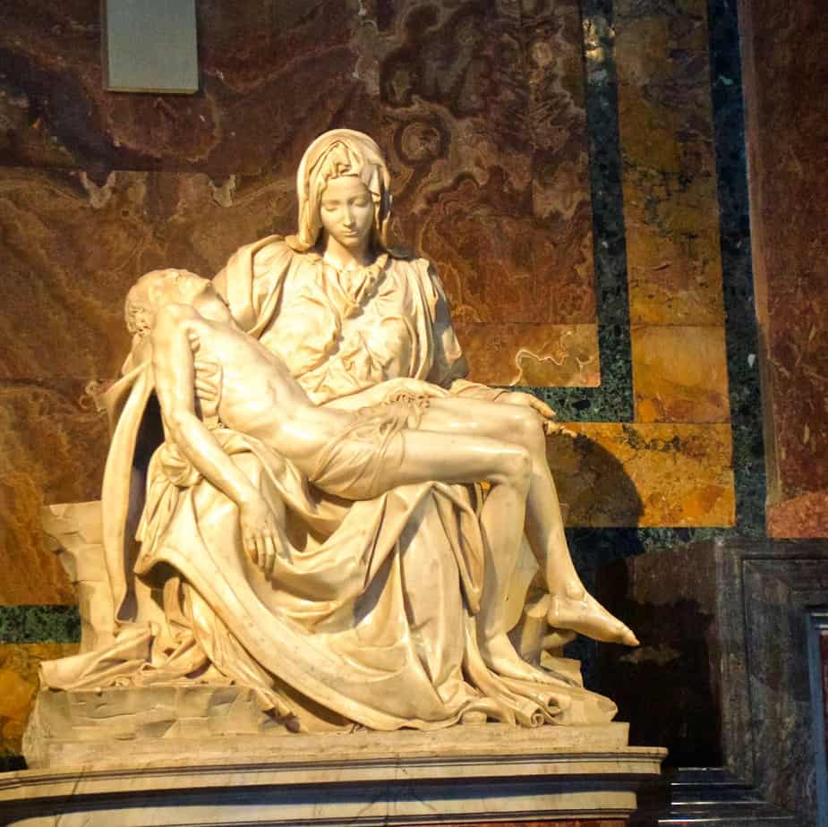 Pieta, by Michelangello